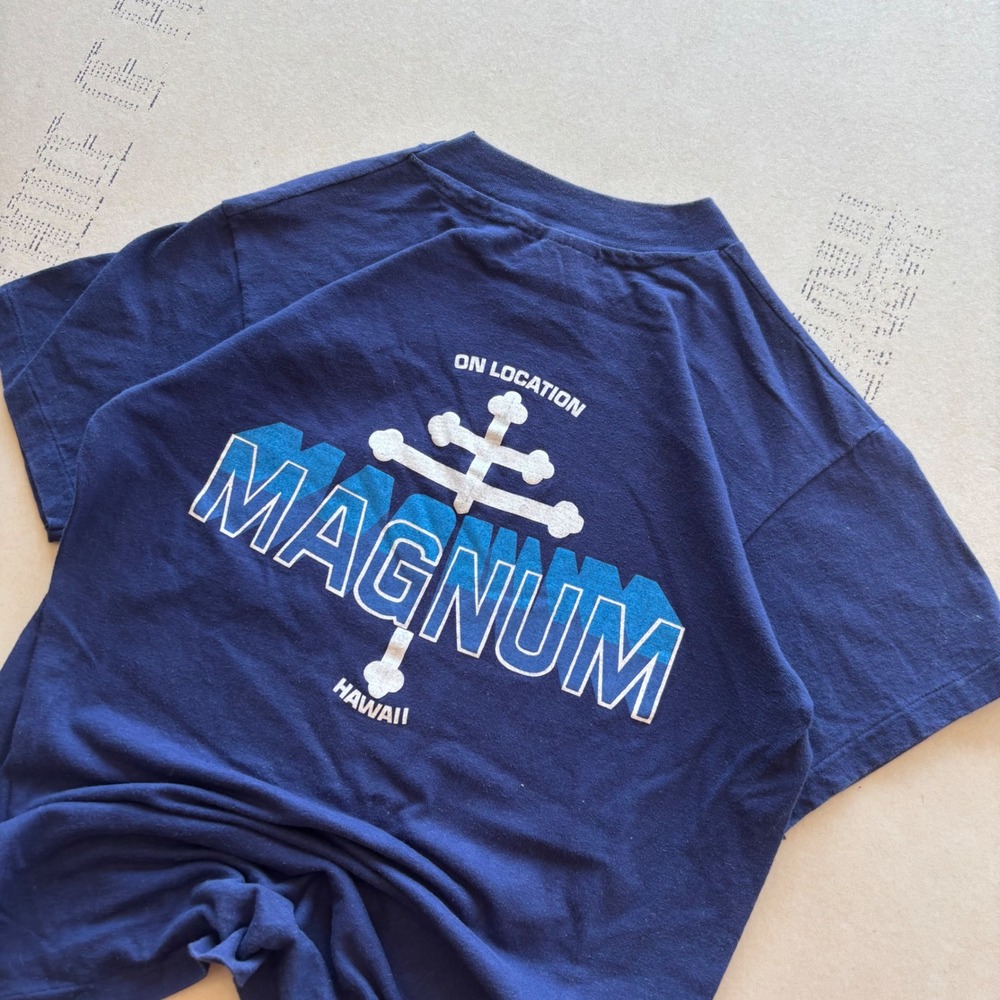 Vintage 80s Magnum PI TV SHOW Hawaii T-shirt